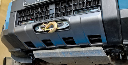 Площадка РИФ под лебёдку в штатный бампер Toyota Land Cruiser Prado 250 RIF250-30000