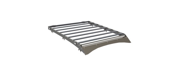 Багажник экспедиционный STC Toyota Tundra Crew Max с дальним, рабочим и задним светом  STC-TTCM-TR-L1L2L3