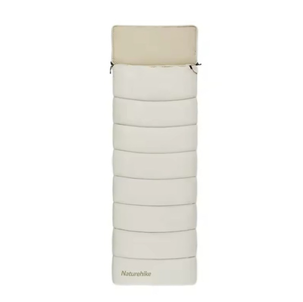 Мешок спальный Naturehike Lingdong, 225х75см, (ТК: +12C), (правый), бежевый CNK2300SD016-LD150BE