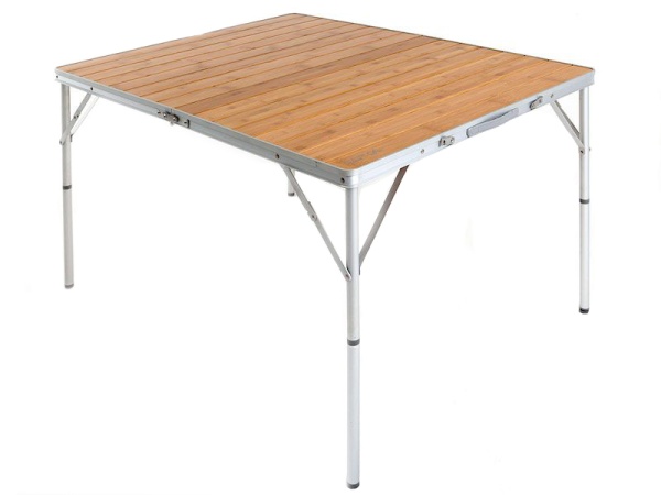Стол кемпинговый Maverick Bamboo с бамбуковой столешницей 120,0 Х 90,0 Х 68,0 см.  XY-ABT003