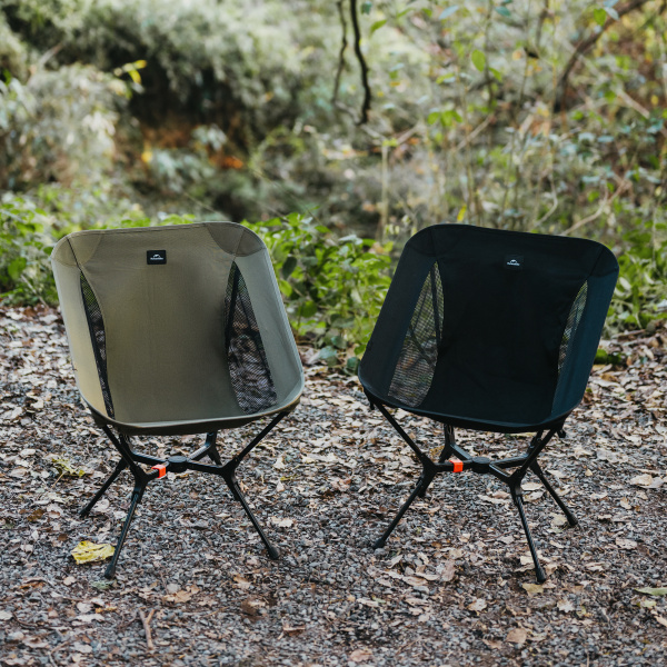 Кресло туристическое Naturehike Yamami YL01 складное, 55х54х73,5 см, до 180 кг, серое CNK2550JJ013-PGM