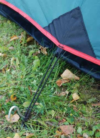 Шатер Alexika CHINA HOUSE ALU green, 350x350x195см. Зеленый  9159.0101