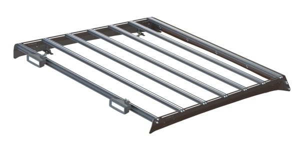 Багажник экспедиционный STC Nissan Navara с задним светом  STC-NN-TR-L2