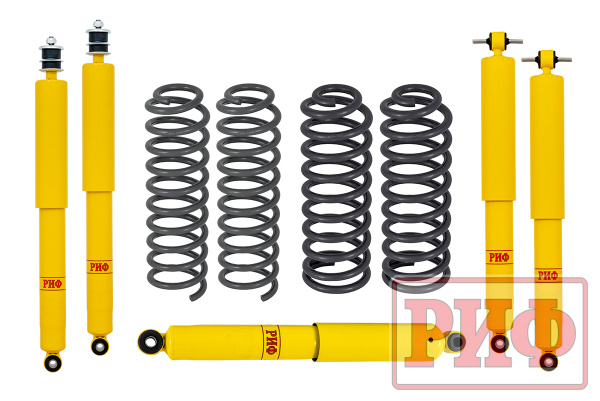 Лифт-комплект РИФ Jeep Wrangler JK 2006+ лифт 50 мм средний (5 дверей) RIF-JK-C