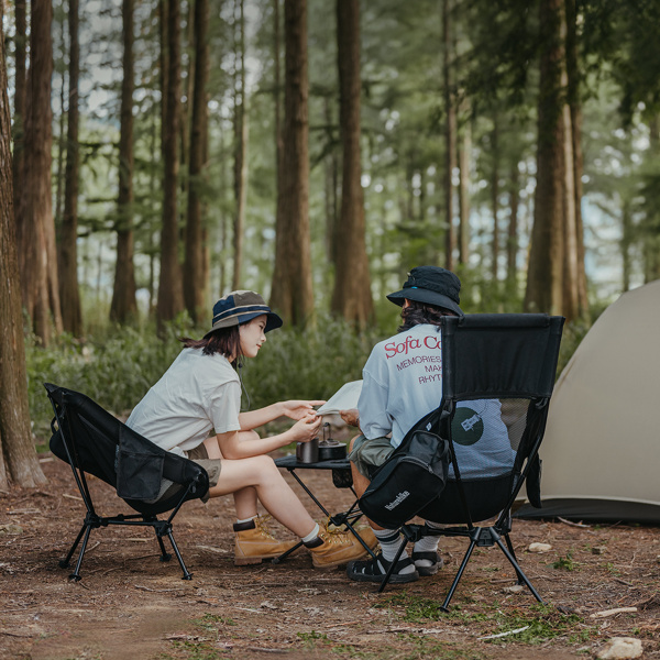 Кресло туристическое Naturehike Clamshell 001 складное, 55х54х66 см, до 120 кг, черное CNK2450JJ018-BS
