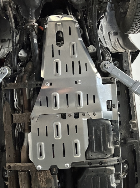 Защита Falcon картера, РК, КПП для JEEP Wrangler 4XE Classic (2021+), алюминий, 8 мм 8119536683A