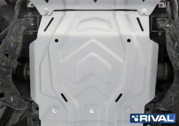 Защита картера RIVAL Fiat Fullback 2016-/ Mitsubishi L200 2015-/ Mitsubishi Pajero Sport 2016-  333.4041.2