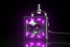 Светодиодные фары дальнего света AURORA 76x76 мм 30W с RGB подсветкой (комплект 2 шт) ALO-D3T-2-P23Q