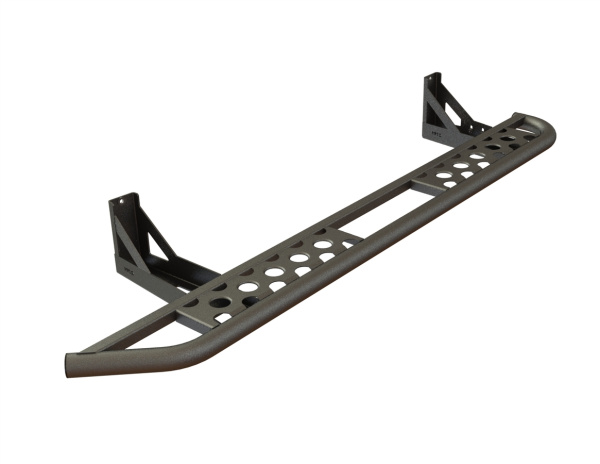 Пороги силовые Mitsubishi Pajero Sport 2008-2015 (Бодилифт 40 мм) раздельные ступени STC-MPS/08-S-B40-C2
