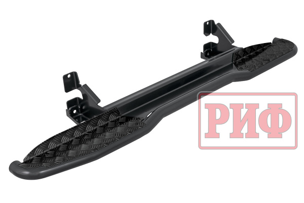 Пороги РИФ силовые Toyota Land Cruiser Prado 150 (чёрные) RIF150-40000-BL