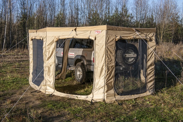 Стенки для комбинированной (прямоугольной с веерной частью) маркизы 2 м  WIN206-1 ROOM