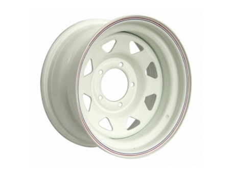 Диск штампованный белый УАЗ 5x139.7 15х8 D110 ET0   1580-53910WH-0