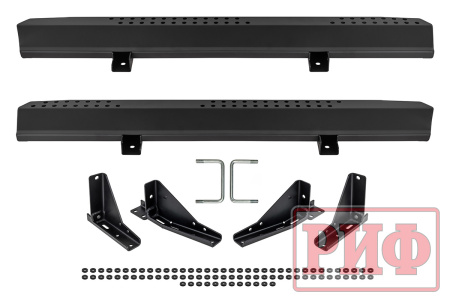 Пороги РИФ силовые Nissan Patrol Y61 2004+ (MКПП) RIFY61-40700-MT
