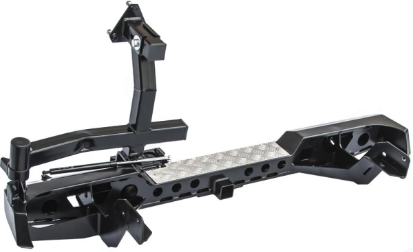 Бампер РИФ задний Mazda B2500,BT50 /Ford Ranger T5 (2006-2010) с квадратом под фаркоп и калиткой  RIFBT5-20120