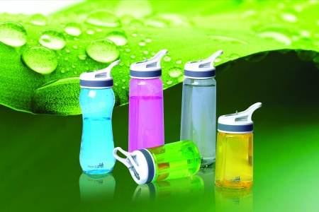Бутылка питьевая для путешественников AceCamp Tritan Water Bottle 350 мл. (Жёлтый)  1551
