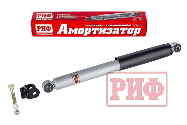 Амортизатор РИФ задний газовый Suzuki Jimny лифт 75 мм SAG220-75