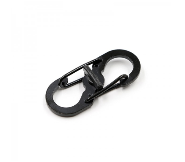 Карабин "СЛЕДОПЫТ" 3,5 см, двойной, сталь  PF-SH-17