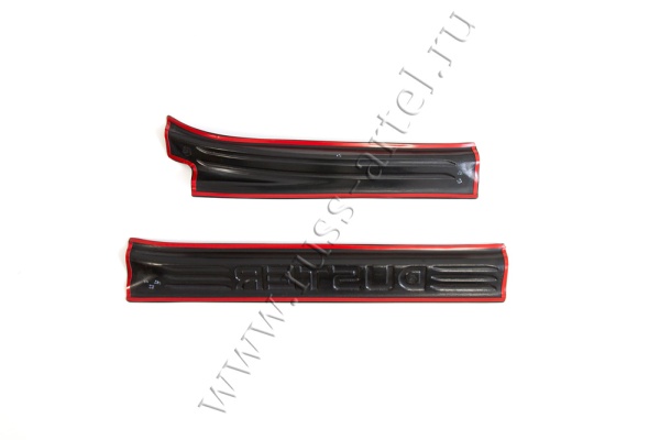 Накладки на внутренние пороги дверей, вариант 2 Русская артель Renault Duster   NRD-019702