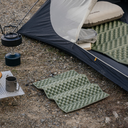 Коврик-сидушка туристический Naturehike 42х32х1,8 см. IXPE, зеленый CNK2650WS011-AGR