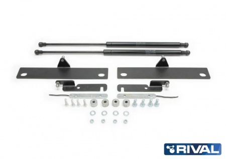 Амортизаторы капота, 2 шт. RIVAL UAZ Patriot 2005-/UAZ Pickup 2008-  A.ST.6302.1