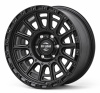 Детали колёсного диска: Диск литой черный матовый 6x139,7 8,5xR18 d106,2 ET+20 (продаются по 4 шт.) FFL2140-1885-63906B+20
