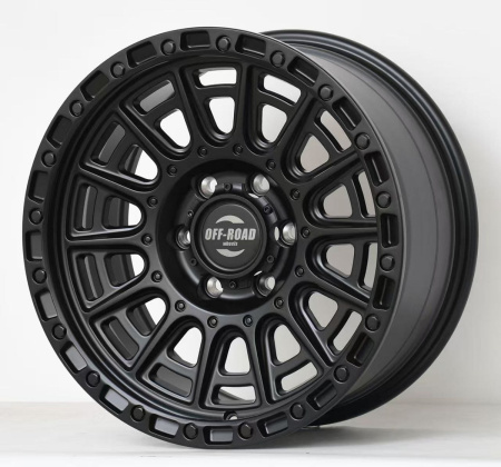 Диск литой черный матовый 6x139,7 8,5xR18 d106,2 ET+20 (продаются по 4 шт.) FFL2140-1885-63906B+20
