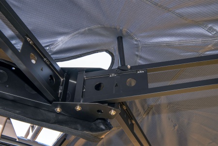 Маркиза автомобильная РИФ веерная, безопорная 2х2,3 м (левая)  RIFAV042023801