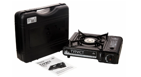 Плита газовая TOURIST Турист, портативная, в кейсе  TS-138