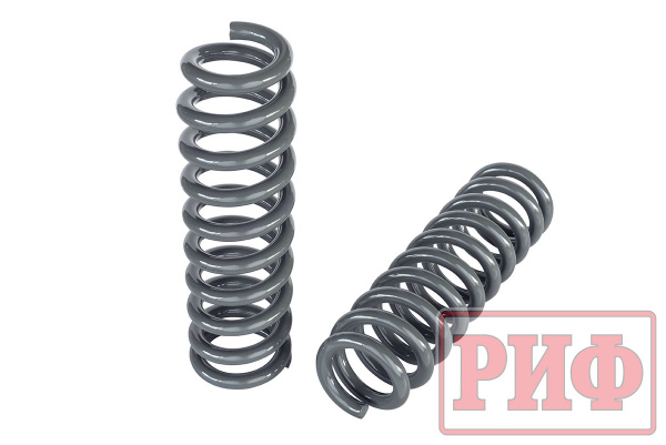 Пружины РИФ передние Toyota Fortuner 2015+ лифт 40 мм 50-100 кг (бензин), 0-50 кг (дизель) 04-020C