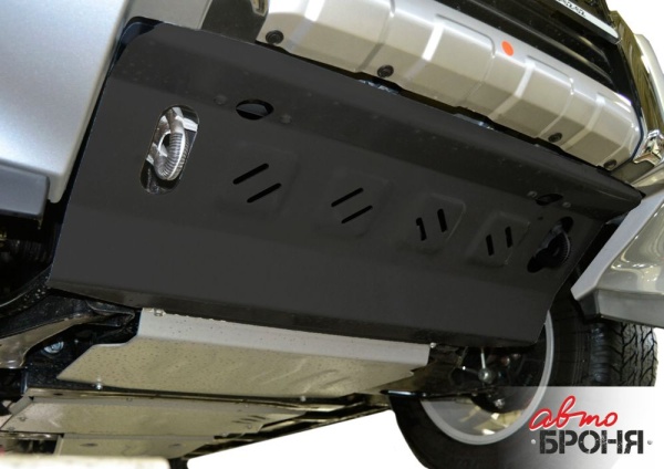 Защита радиатора АвтоБроня Mitsubishi Pajero IV/ Mitsubishi Pajero III  111.04012.1