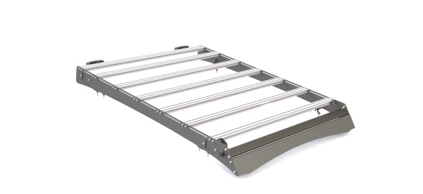 Багажник экспедиционный STC Toyota Hilux 2005+ ШТОРКА с задним светом  STC-TH05-TR1-L2