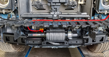 Площадка РИФ под лебёдку в штатный бампер Toyota Land Cruiser Prado 250 RIF250-30000