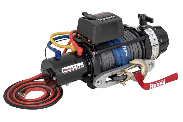 Лебёдка автомобильная электрическая 12V Runva 11000 lbs 5000 кг (влагозащищенная) синтетический трос EWB11000SSR Лебёдка автомобильная электрическая 12V Runva 11000 lbs 5000 кг (влагозащищенная) синтетический трос EWB11000SSR