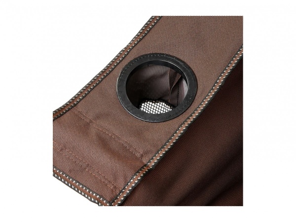 Кресло NISUS складное (коричневый) 140 кг.  N-251-B