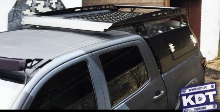 Кунг экспедиционный трехдверный KDT Toyota TUNDRA Crew Max 2007-2013  2228