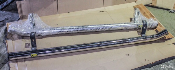 Пороги Митсубиси L200 2009-2014г TJM