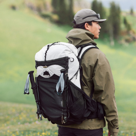 Рюкзак туристический Naturehike Helium Series 40 л, размер L, белый CNK2450XB016-WH40LL