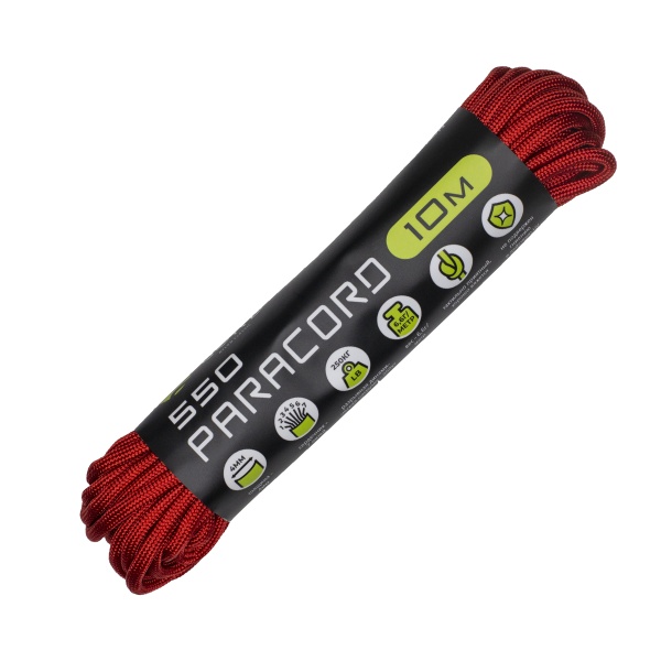 Паракорд 550 CORD nylon 10м (red)  550.N10.R
