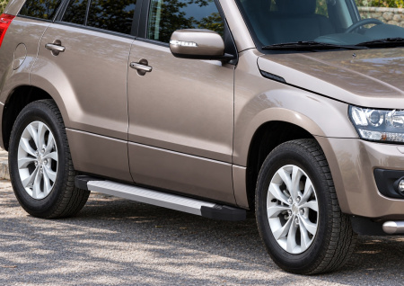Фото изделия: Порог Silver Rival Mitsubishi/ Nissan Terrano/Renault Duster /Ssang Yong/Suzuki F173AL — изображение 11
