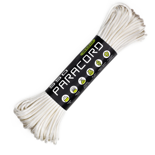 Паракорд 550 CORD nylon 30м (white)  550.N30.W