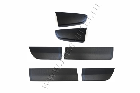 Молдинги на двери и задние крылья Mitsubishi L200 2015-2018 (V дорестайлинг) MM-078002