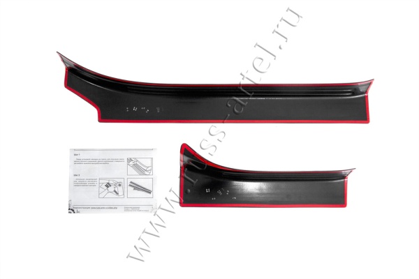 Накладки на внутренние пороги дверей Русская артель Volkswagen Touareg 2014-2017  NV-156502