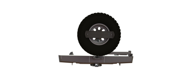 Бампер задний Mitsubishi L200 2015-2018 калитка центр STC-ML200/15-BR-C1