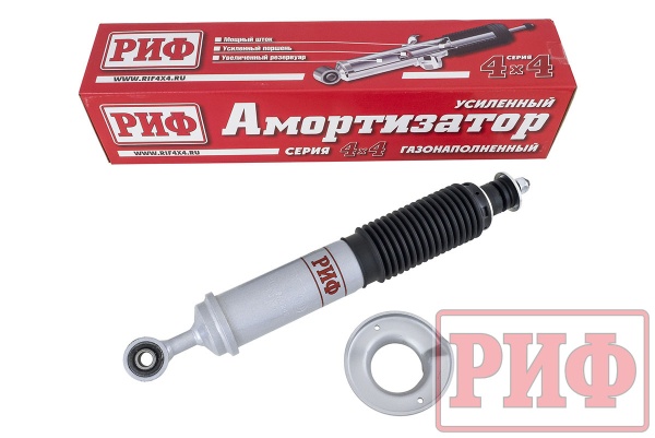 Амортизатор РИФ передний газовый Nissan Navara D40/Pathfinder R51 лифт 50 мм  SAG242