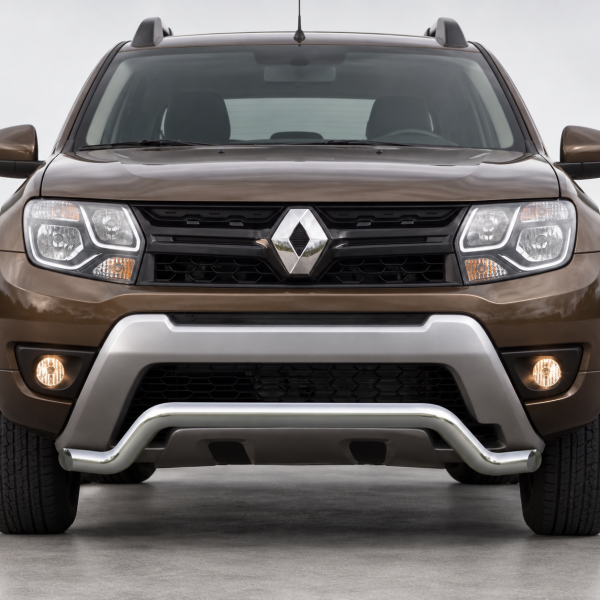 Фото для каталога: Защита переднего бампера d57 волна Rival Renault Duster 2015- R.4703.003