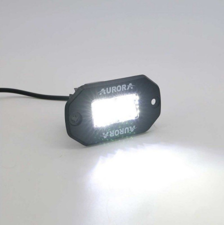 Светодиодные фары рабочего света AURORA 76x38 мм 20W (комплект 2 шт) ALO-E-L-K-2-E7T