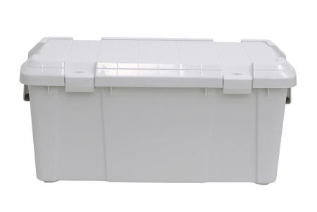 Ящик экспедиционный IRIS HD BOX SOLID CONTAINER SC800D серый, 64 литра 80x38x38 см. HDB-800D