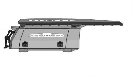 Кунг экспедиционный трехдверный III поколения KDT Toyota HILUX 2015-   15283