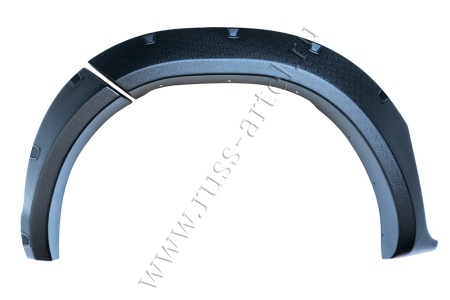 Расширители колёсных арок (вынос 50 мм) Toyota Hilux 2018-2020 (Exclusive Black) RT-062802