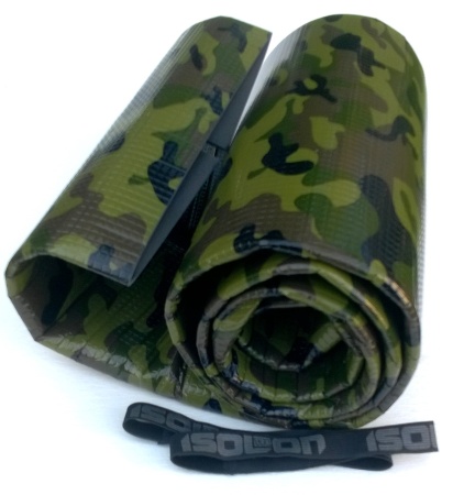 Коврик туристический ISOLON Decor Камуфляж 4 1800х550х4 Ultrapack с утяжками в комплекте  IZ1160